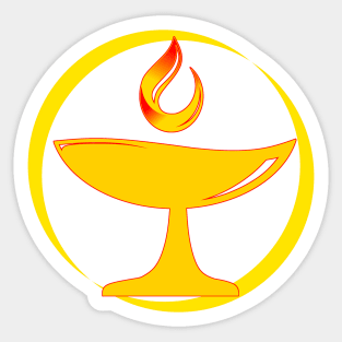 Glowing Chalice Sticker